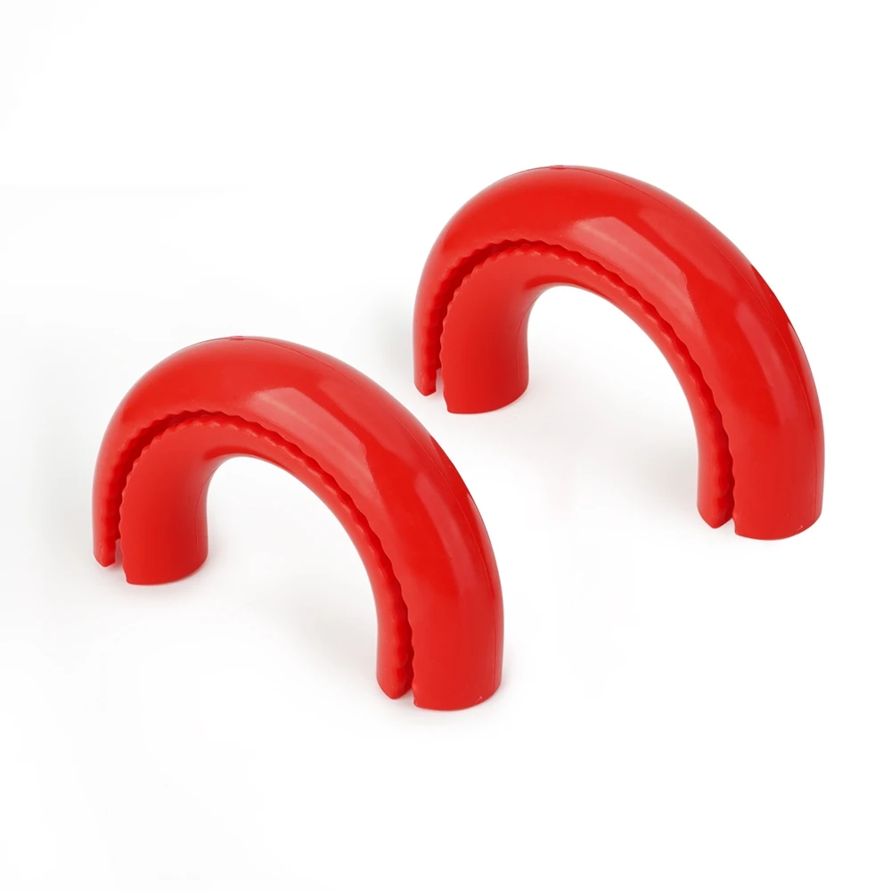 2/4PCS D-Ring Abschlepphaken Hülse Für Ford F150 2004-2024 Rot D Ring Abschlepphaken Hülse außen Zubehör – Detail 7