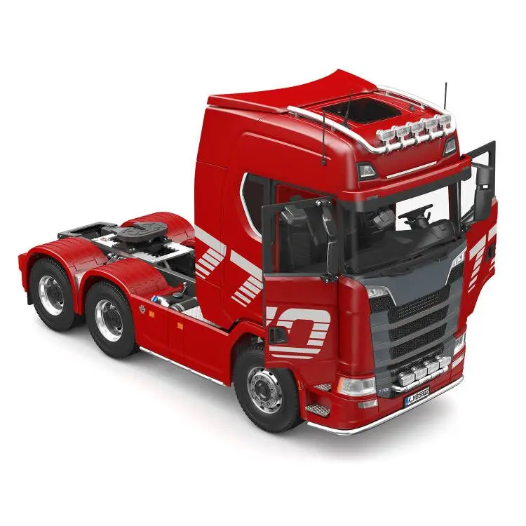 New 1/14 5802 Kabolite HUINA 770S-100 RTR RC Tractor Truck Toucan Painted Finished Cars Light Sound Vehicle Model Toys for Boys 4