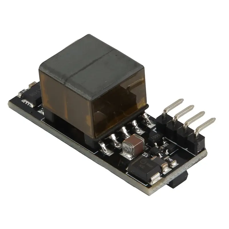 DP1435 검정색 POE 모듈 5V 2.4A IEEE802.3Af 커패시턴스 없음 100M 1000M POE 모듈-AEF7 지원
