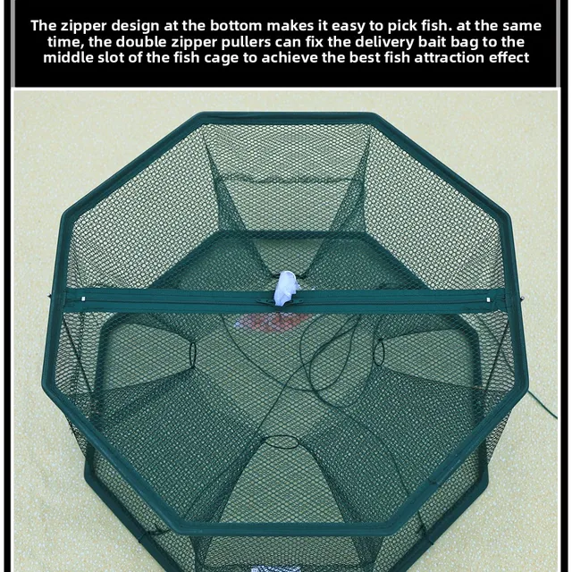 New Type of Fish Net Fish and Shrimp Cage Fishing Net River Shrimp and Eel Hand-thrown Net Cage 4