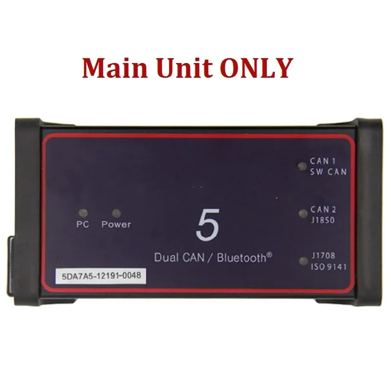 RU/PL Ship Bluetooth/USB D-PA5 Protocol Adapter 5 Heavy Duty OBD2 Truck Scanner Heavy Duty Truck Diagnostic Tools Car Scanner