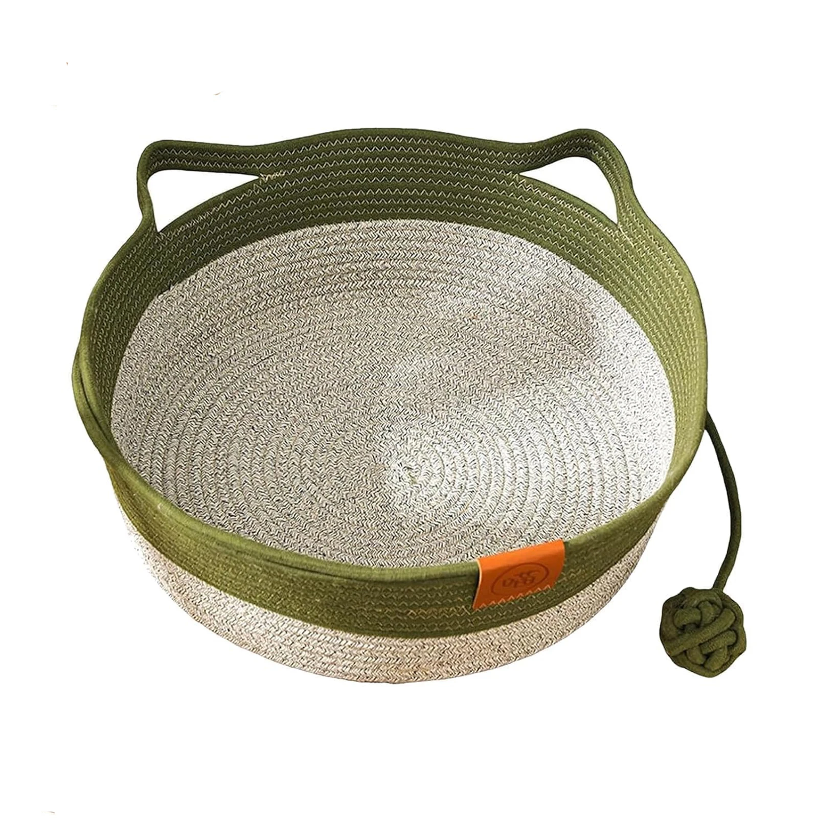 Instinct Interactive Scratchable Pet Nest with Toy Tail & Ear Design