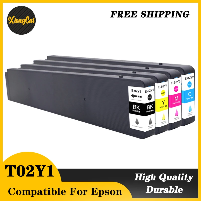 

T02Y T02Y1 T02Y2 T02Y3 T02Y4 C13T02Y100 Ink Cartridge Compatible For Epson WorkForce WF-C21000a WF-C21000C Color Inkjet Printer