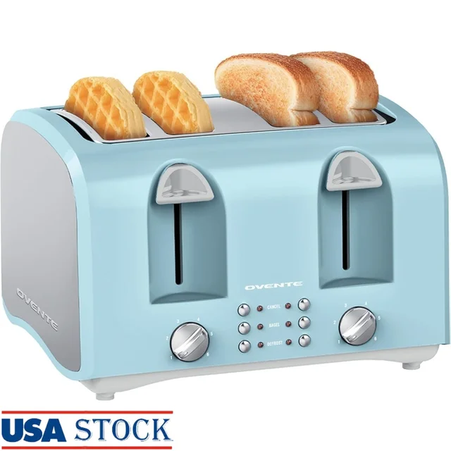 4-Slice Wide Slot Toaster 1