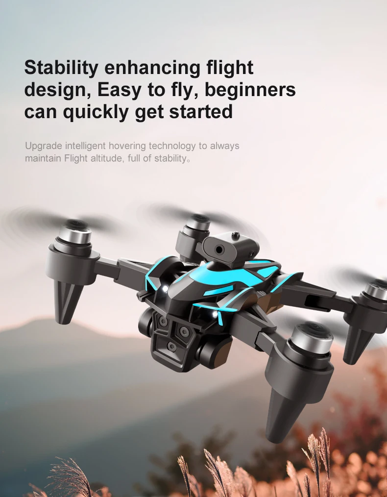 Description Picture 5 of itemK6/K12 MAX 6K Professional Aerial Drone HD Dual Camera LCD Screen Drone Brushless Foldable Quadcopter Optical Flow Positioning