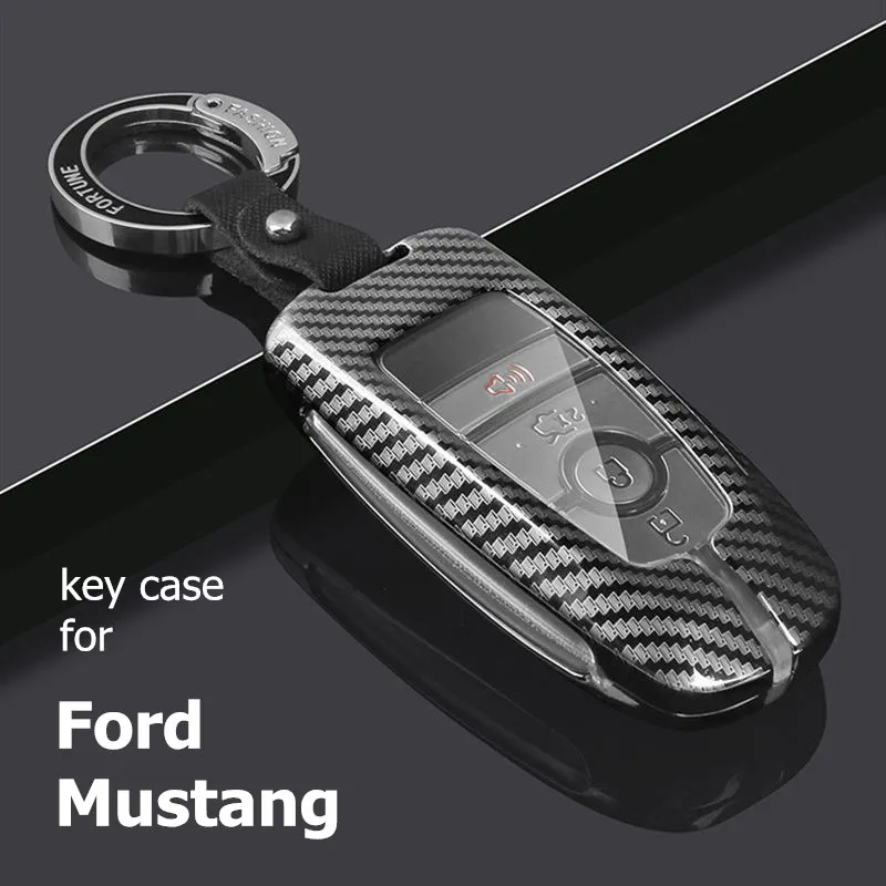 KUNIO Custodia per chiave adatta per Ford Edge Expedition Explorer Fusion F- 150, adatta per Lincoln MKX MKC MKS MKZ in TPU, custodia portachiavi a 5 tasti A bianco