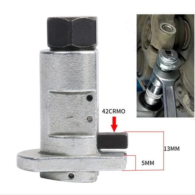  Towwoo Outil de Suppression d'Amortisseur Hydraulique,  Séparateur de Suspension de Bras Oscillant, Tête Sphérique à Griffes, Outil  de Retrait de Châssis Universel de Voiture, économie de Main-d'œuvre