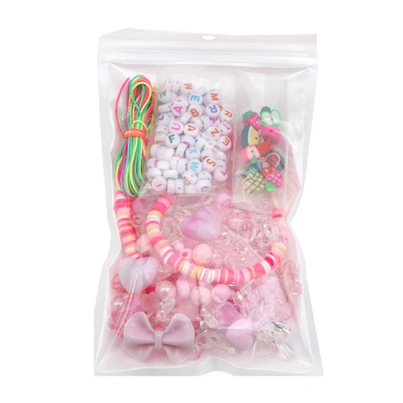 Acrylic Beads Assortment For Jewelry Making - 320 Pcs Heart, Star & Flower Beads With DIY Accessories For Bracelets, Necklaces & Phone Charms - View #2