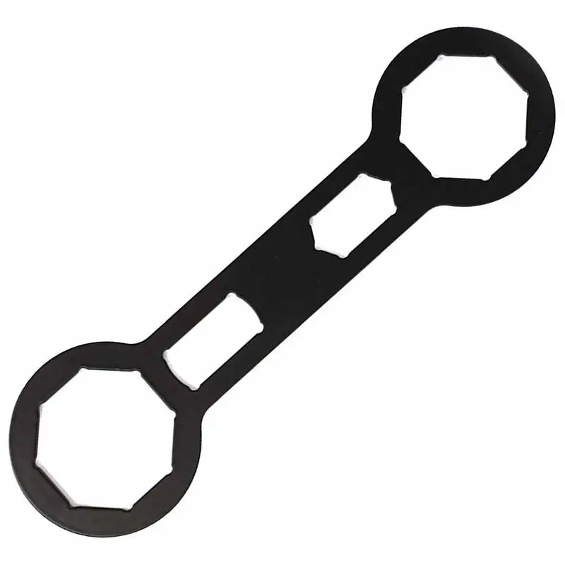 Motorcycle Shock Wrench Front Fork Shoulder Cover Removal Wrench Double