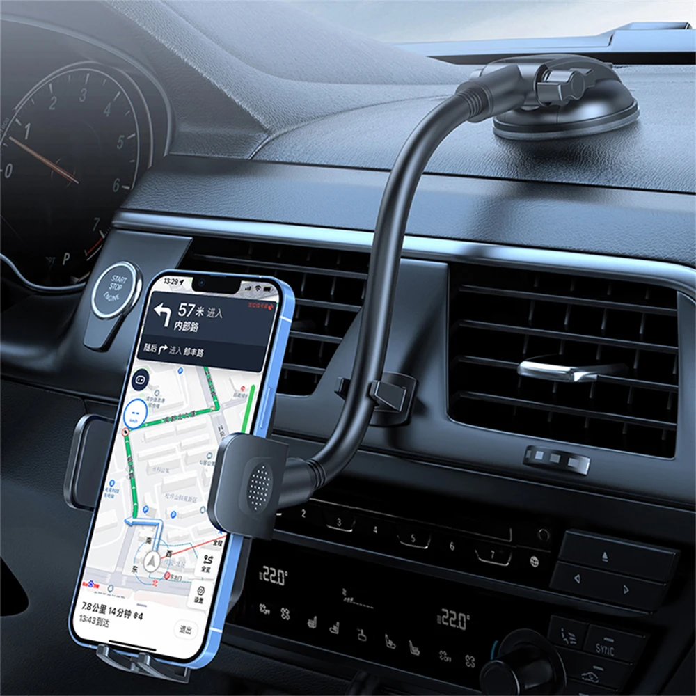 

Sucker Car Phone Holder Mount Stand GPS Mobile Cell Support For Huawei /Samsung Universal