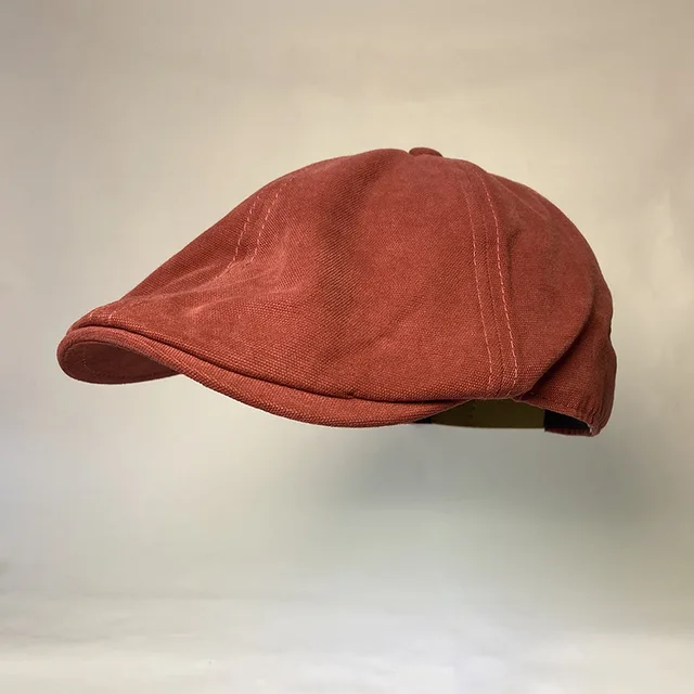 2023 New Wearing Style Men Hats Berets British Western Style Ivy Cap Classic Woman Vintage Cotton And Linen Beret 2