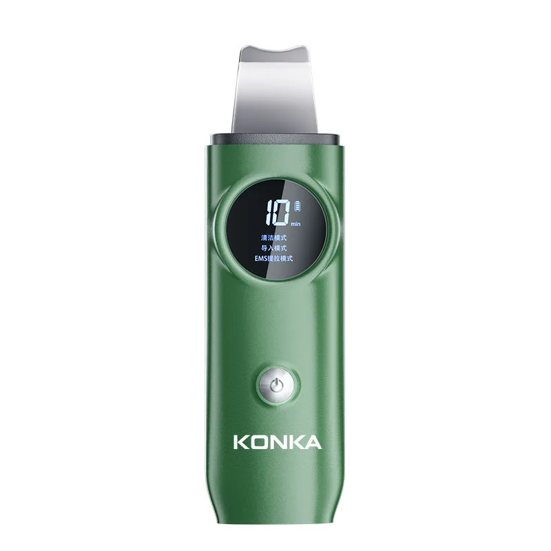 KONKA Ultrasonic Skin Scrubber Peeling Blackhead Remover EMS Deep Face Cleaning Ultrasonic Ion Acne Pore Cleaner Facial Shovel