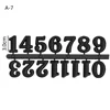 Quartz Clock Numerals DIY Handmade Material Digital Clock Repair Tools Roman Arabic Clock Numbers Accessories Replacement Needle 5
