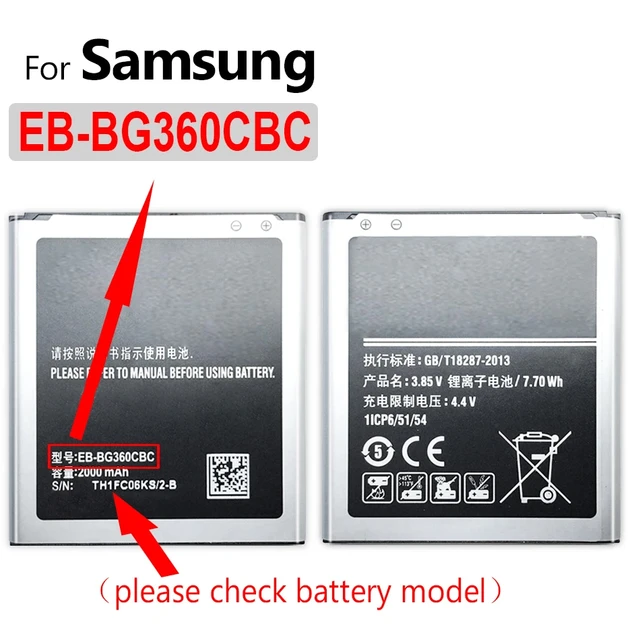 Battery For Samsung Galaxy J3 J5 J7 (2015 2016 2017) J510 J510F J510G  EB-BJ510CBE J2