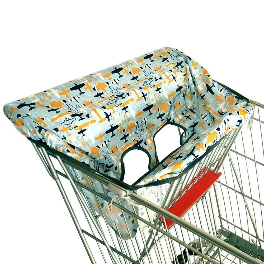 Rocket Anti-dirty Baby Activity Supplies Wave Pattern  Cushion Mat Baby Trolley Cover Highchair Cover Shopping Cart Cover