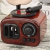 Retro Gramophone Music Box Mini Mechanism Clockwork Gramophone Musical Gift for Birthday Valentines Day Anniversary 1