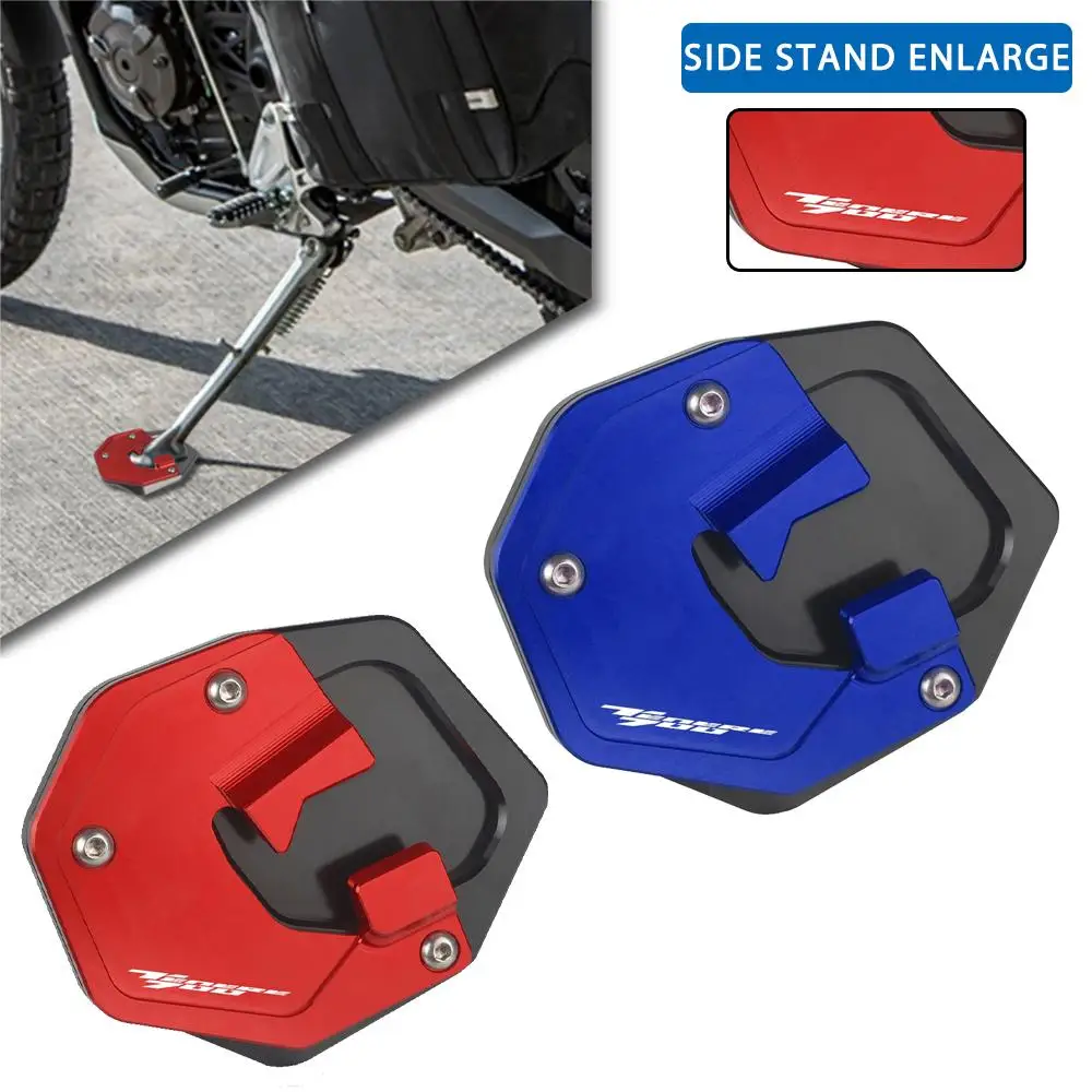

Moto для Yamaha Tenere700 Tenere 700 2019 2020 2021 2022 2023 мотоциклетные части с подставкой удлинитель ног боковая подставка увеличитель Pad