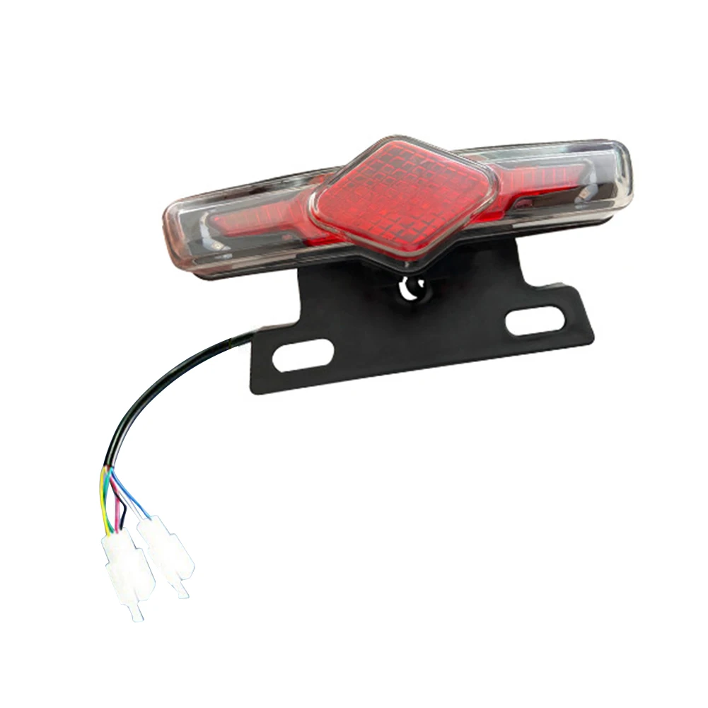 Electric Bicycle Rear Lamp LED Safety Night Riding Warning E-bike Taillights Cycling Accessories with Turn Signal