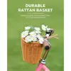 Pink 14 Inch Kids Balance Bike with Basket for Girls, Suitable for Ages 3-7, Rubber Tires, Carbon Steel Frame