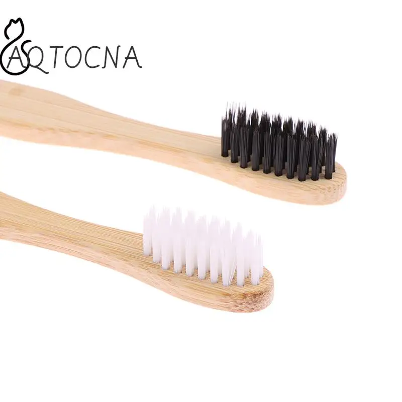 

1PCS Natural Bamboo Toothbrush Soft Bristle Charcoal Teeth Whitening Bamboo Toothbrushes Soft Dental Oral Care