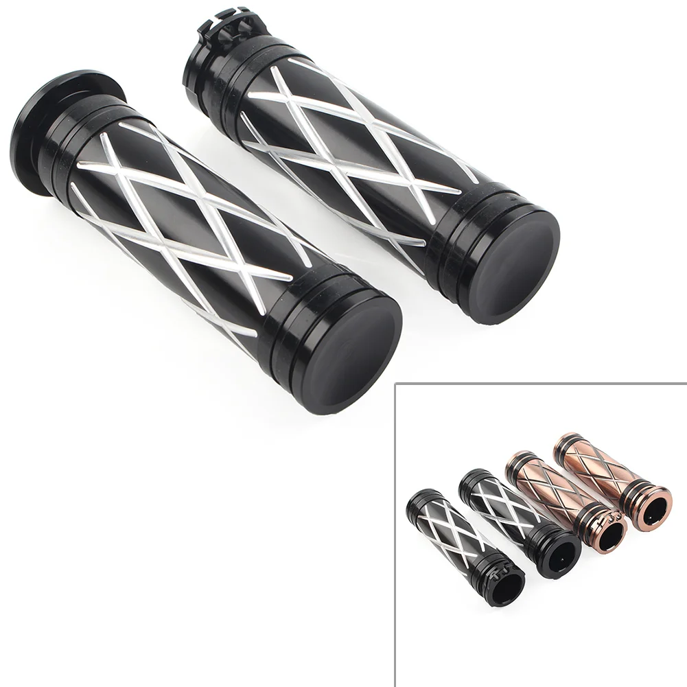 

Мотоциклетные ручки 1 дюйм для Harley Touring Dyna Sportster XL883 1200 Softail Dyna VRSC, 1 пара