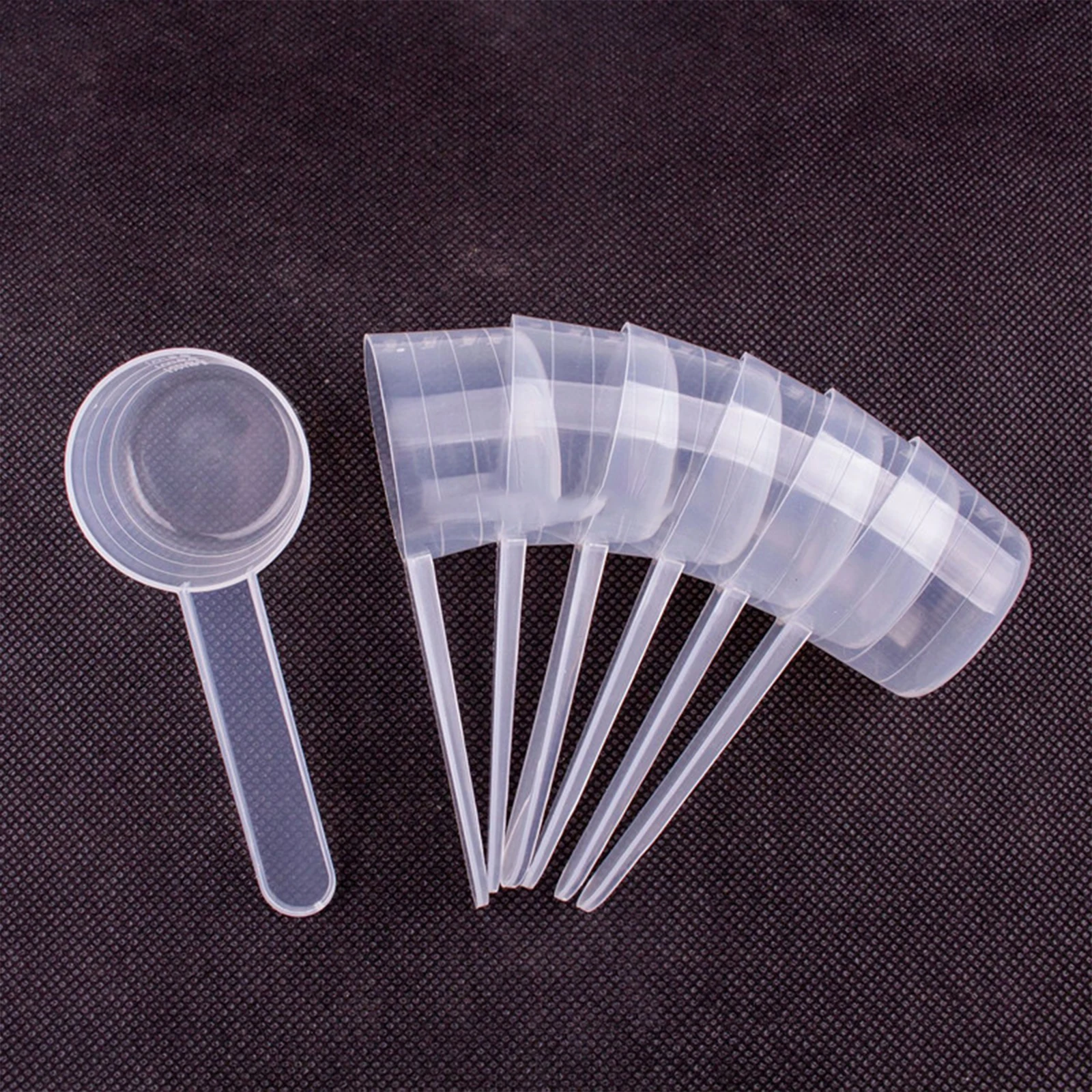 

20g Spoon Individually Packaged 40ml Flat-bottomed Spoon 20g Measuring Spoon with Scale Transparent Plastic Measuring Spoon 40ml