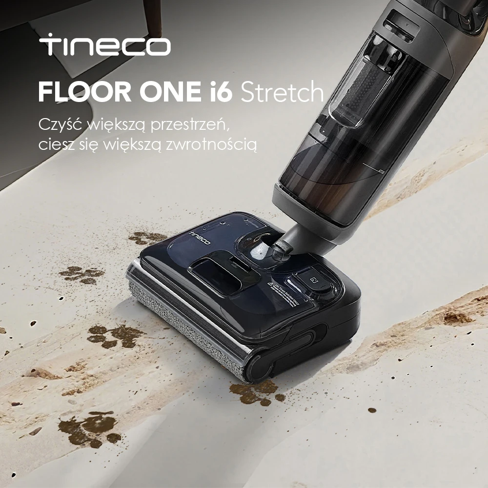 Tineco Floor ONE I6 Stretch do pracy na mokro i sucho z EU za $218.61 / ~819zł