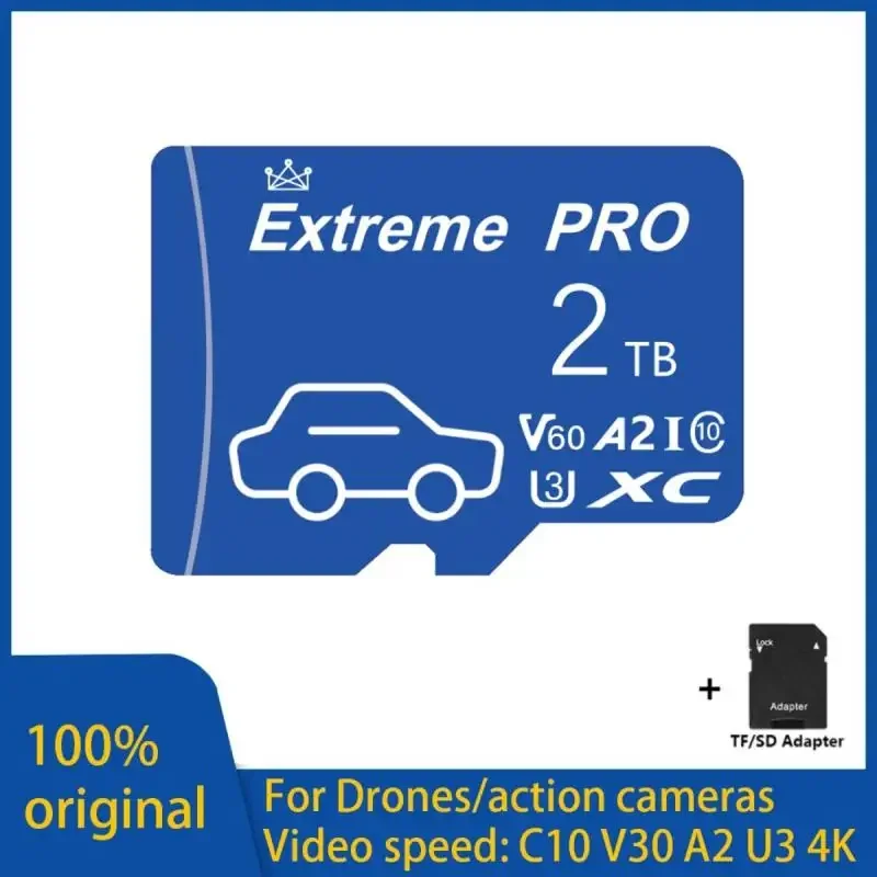 Classe 10 2Tb Micro Tf Sd Card 1Tb 512Gb Tf Card 256Gb Sd/Tf Memory Card 128Gb A2 V30 Mini Sd Card Per Nintendo Switch Ps5