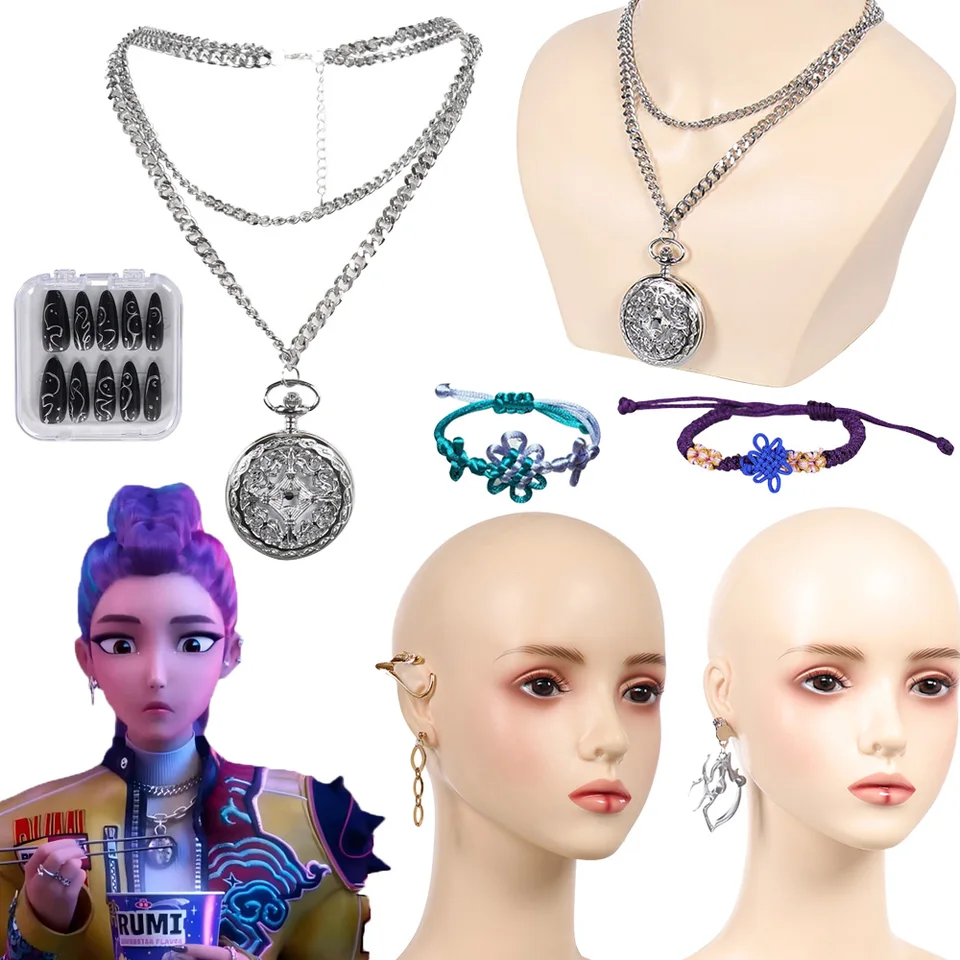 Rumi Cosplay Halskette - Anime Accessoire Für Hunter Kostüm Und Halloween Outfits