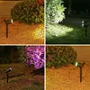 Solar LED spotlight solar light 9LED light adjustable solar spotlight super bright landscape courtyard observation lawn light 6