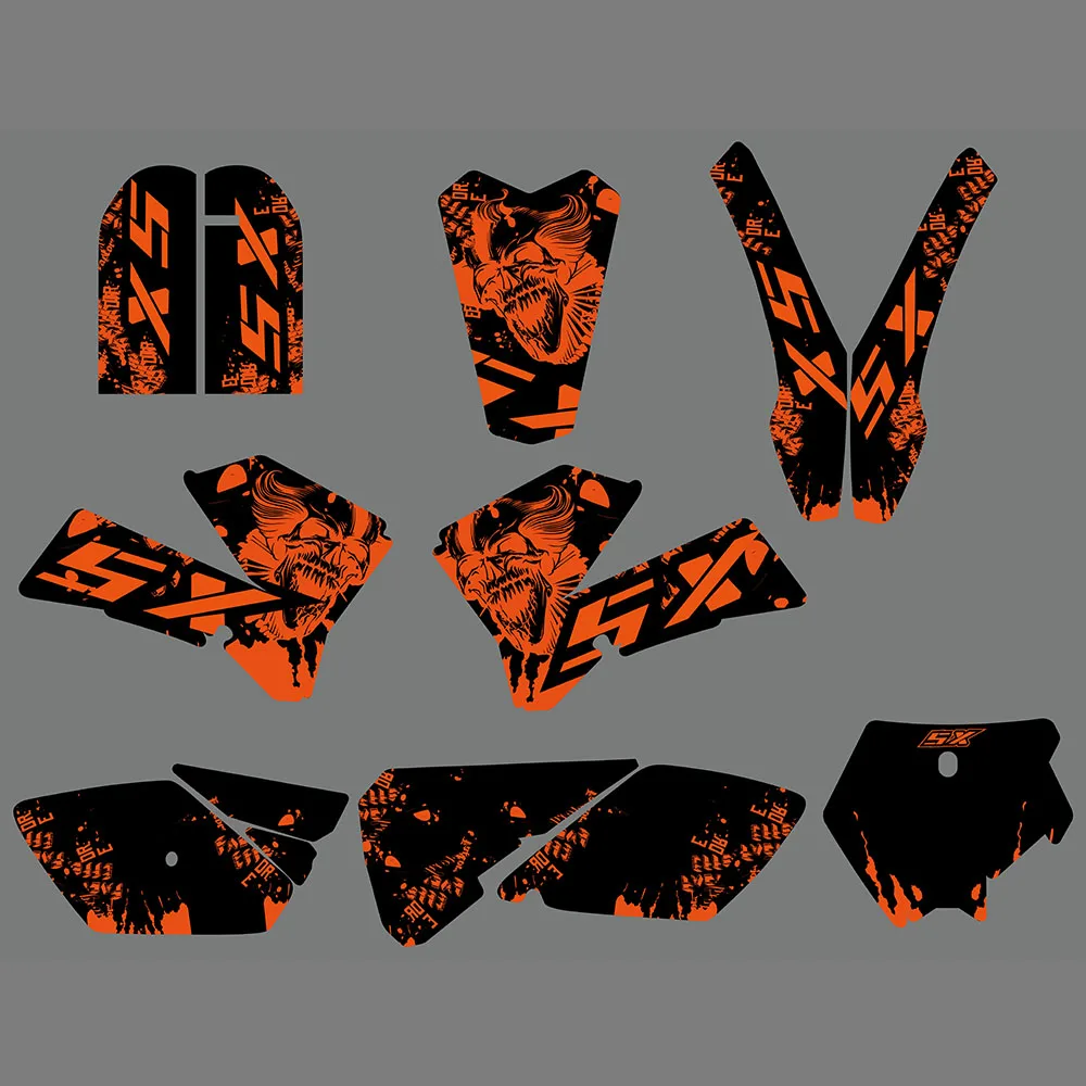 New Style Motorcycle Stickers For KTM SX85 SX 85 2006 2007 2008 2009