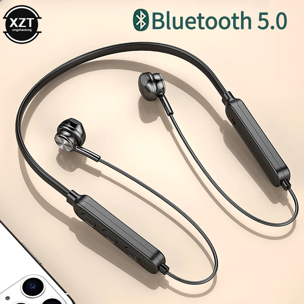 Cuffie Bluetooth Magnetiche Senza Fili Cuffie Musicali Cuffie Sportive Con Archetto Da Collo Per Iphone Samsung Xiaomi