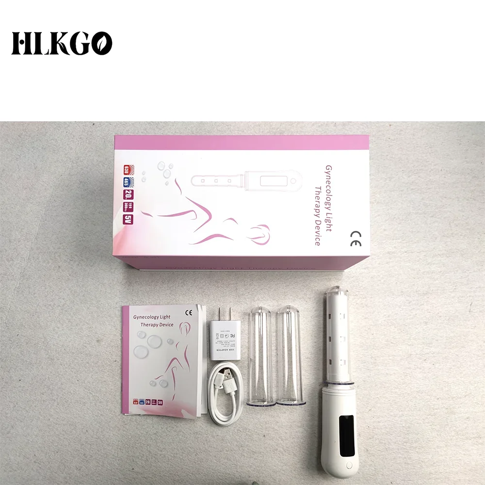 Female Women Gynecological Vaginitis Treatment Red Blue Led Lamp Therapy Device Infrared Light Clean Harmful Substance red infrared light therapy belt infrared lamp