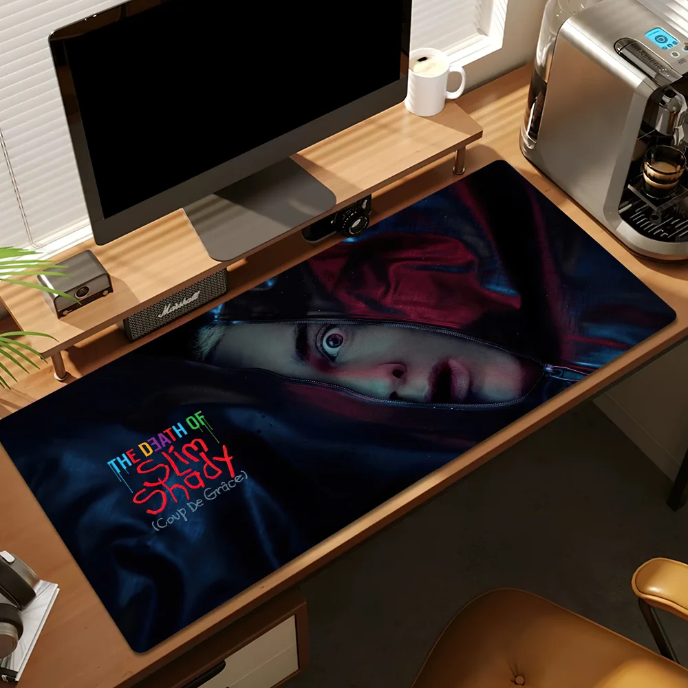 Eminem The Death of Slim Shady Mouse Pad Protector Office Gaming Accessories Laptop Gamer Cabinet Non Slip 2