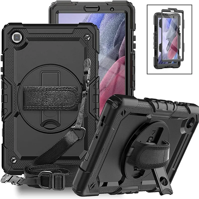 Enhanced Tablet Cover with Screen Protector and Handle Belt