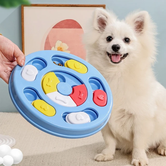 Slow Feeder Bowl with Puzzle Design cat dog Pet Food Dispenser Toy for Training Anti Choking Eating Bowl Easy Cleaning 3