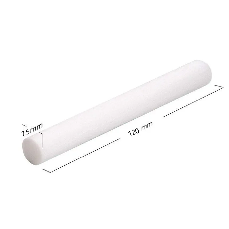 Humidifier Cotton Rod Humidifier Refill Sticks Humidifier Replacement Parts Air Humidifier Aroma Diffuser Filters 10pcs 7.5*120mm Mist Maker Replace Parts Cotton Swabs Air Humidifiers Aroma Filter