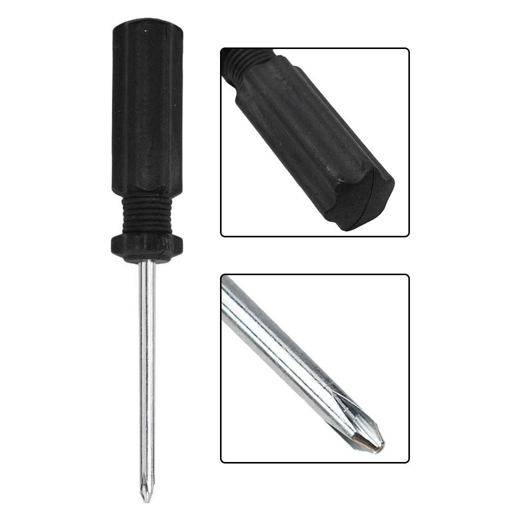 Mini Cross Screwdriver Slotted Repair Tool 1Pcs 45#Steel Auto Repair Tool 10cm Screwdrivers Handle Car Tools