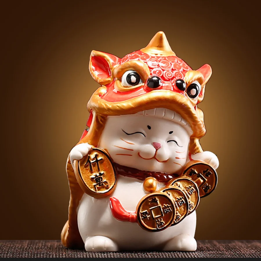

Cute Incense Holder Funny Aesthetic Kawaii Creative Cat Incense Holder Angle Animal Unique Travel Ozdoby Do Pokoju Candles