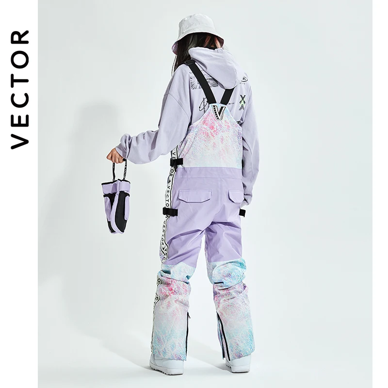 Pantaloni da sci da uomo spessi da donna tuta intera dritta tuta da sci  bavaglino impermeabile inverno caldo antivento sport all'aria aperta  Snowboard|Skiing Pants| - AliExpress
