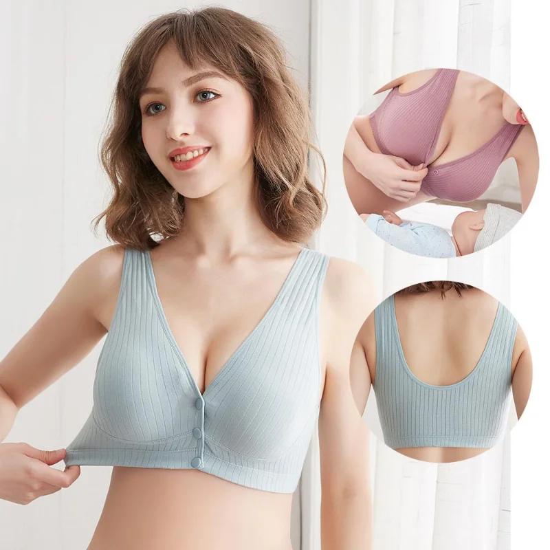 Maternity Nursing Bra Pregnancy Women Breastfeeding Bras for Pregnant Women  Feeding Underwear Clothes Intimates Lingerie