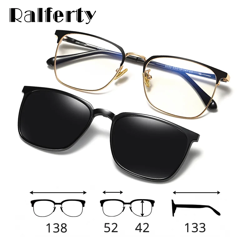 Ralferty Clip On Glasses Frames Sunglass Clips Polar Optics