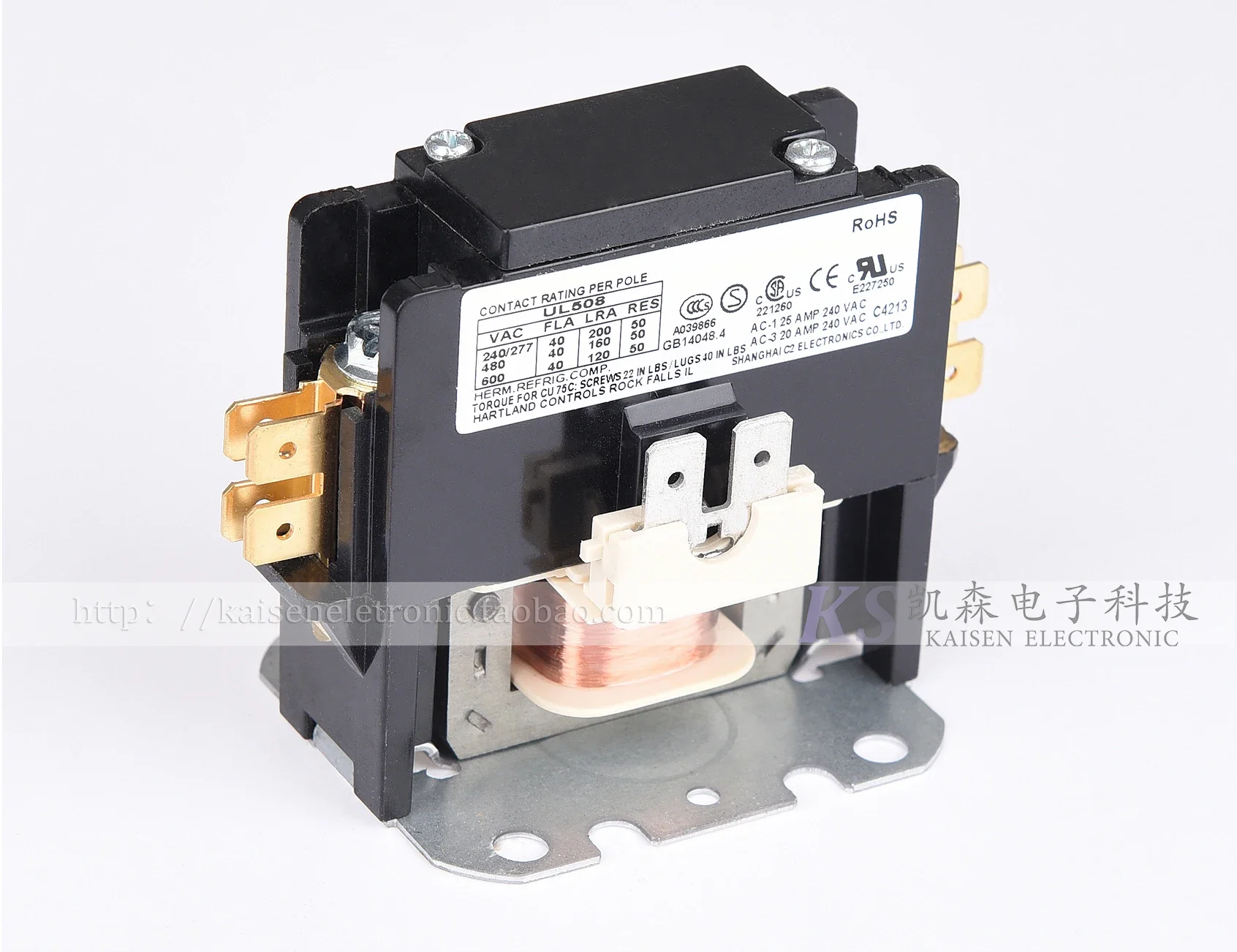 Replacing XMC5-32D NCK5-32/1 CJX9B-25S/D Air Conditioning 30A Single Phase AC Contactor