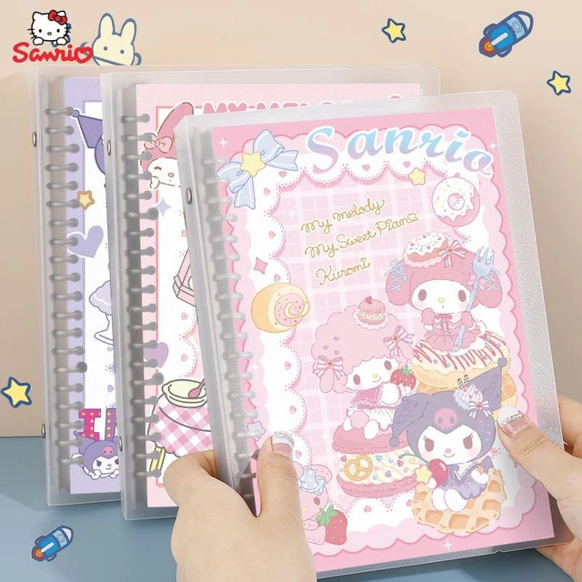 Cinnamoroll Kuromi Melody Coil Notepad 360° Loose - Temu