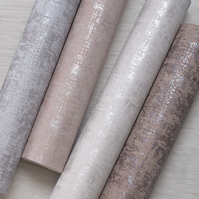 วอลล์เปเปอร์พื้นหลังเรียบง่ายสําหรับห้องนั่งเล่นห้องนอนศึกษาตกแต่งวอลล์เปเปอร์สําหรับกันน้ําตกแต่งบ้าน 1