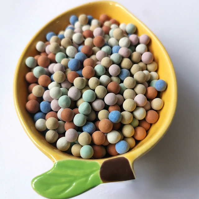 500 G Hidroponikus Növény Dekoratív Színes Ceramsite Kerámia Tabletta Zamatos Növényi Párnák - Image 4