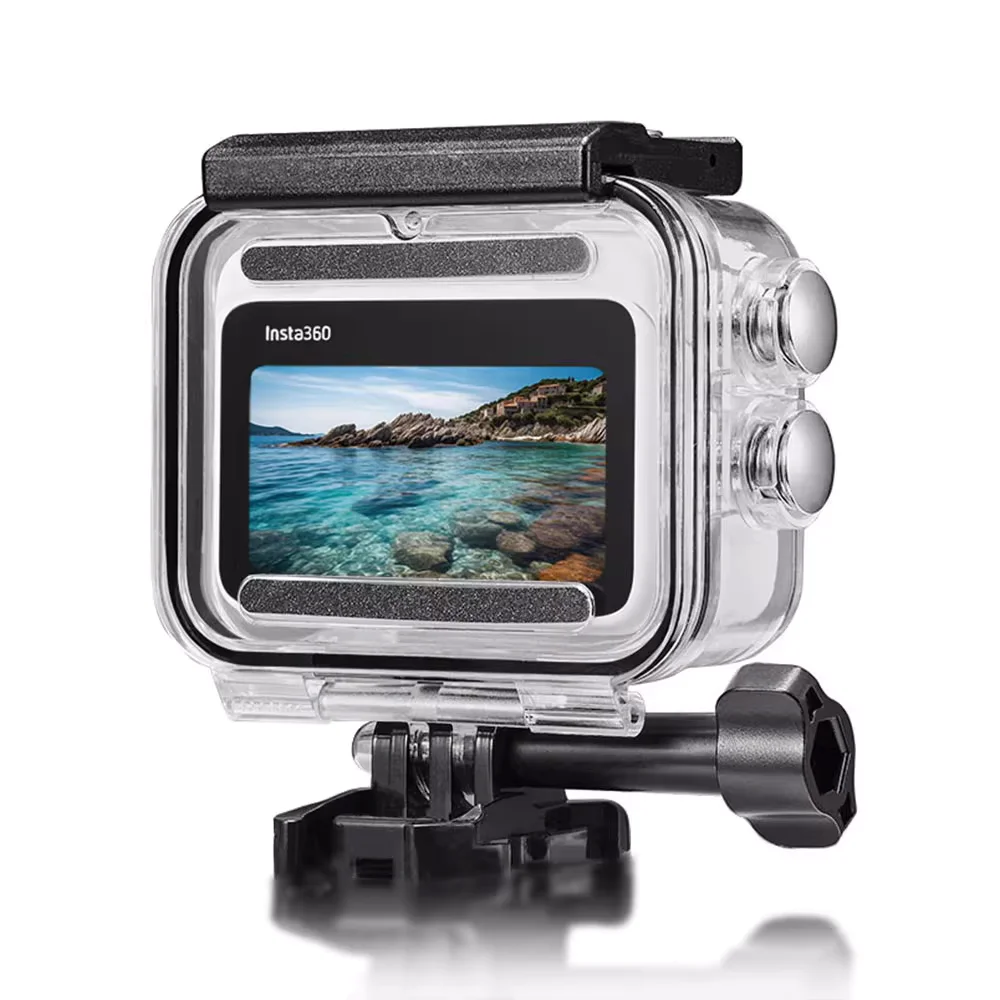 Caisson étanche 60m pour Insta360 GO 3S - Coque de protection transparente
