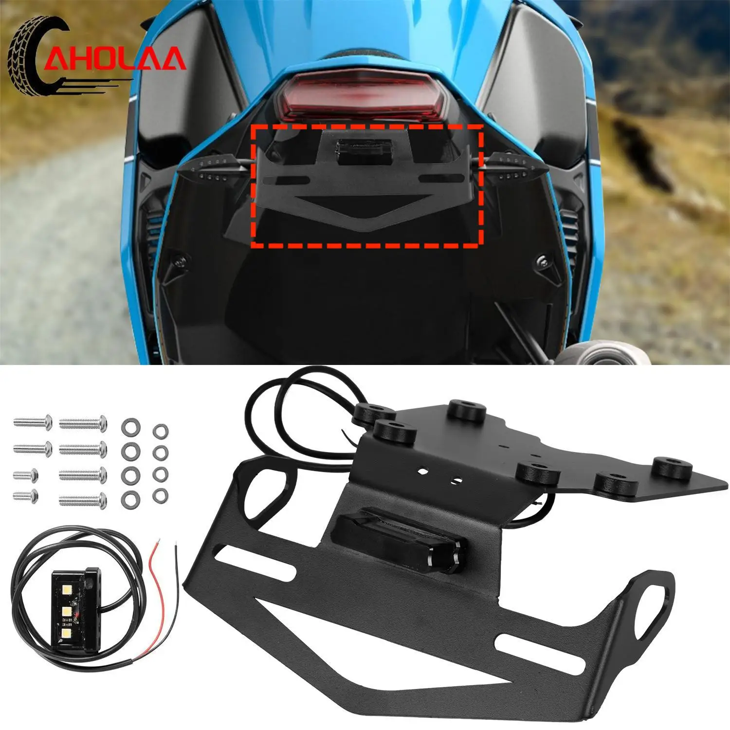 Support de plaque d'immatriculation de moto, support de plaque d' immatriculation, planificateur de queue, Yamaha TENSoutheast 700, CountZ  Z700, 2019, 2020, 2021, 2022 - AliExpress