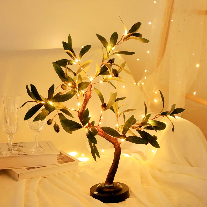 LED Tree with Leaf Atmosphere Lamp - Image 3