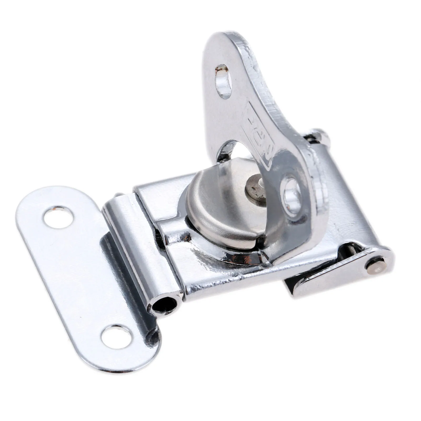 Furniture Fittings Stainless Steel Butterfly Toggle Drawer Latch Catch Clamp Wooden Box Buckle Rotary Lock 1Pc for Jewelry Boxes
